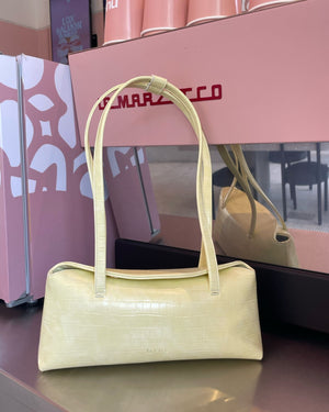 
                  
                    Load image into Gallery viewer, Eclat Shoulder Bag - Butter Yellow (PRE-ORDER)
                  
                