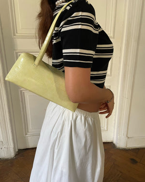 
                  
                    Load image into Gallery viewer, Eclat Shoulder Bag - Butter Yellow (PRE-ORDER)
                  
                