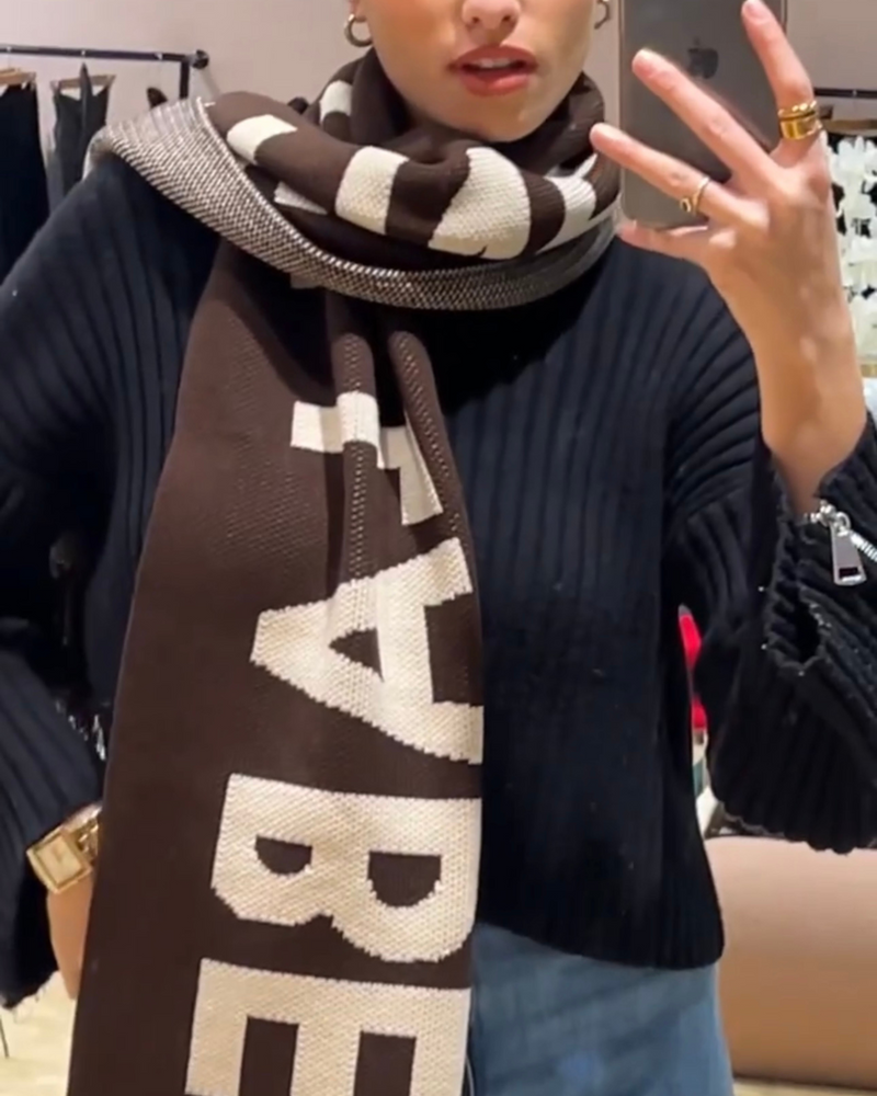 
                  
                    Load image into Gallery viewer, MYNE THE LABEL Scarf  - Brown
                  
                