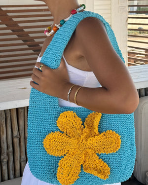 
                  
                    Load image into Gallery viewer, Raffia Bloom Bag
                  
                