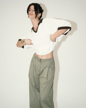 
                  
                    Load image into Gallery viewer, 90s Pleated Pants - Khaki
                  
                