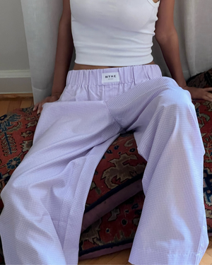 
                  
                    Load image into Gallery viewer, Checkered Pants - Purple
                  
                