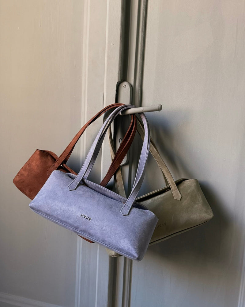 
                  
                    Load image into Gallery viewer, Suede Eclat Bag - Olive
                  
                