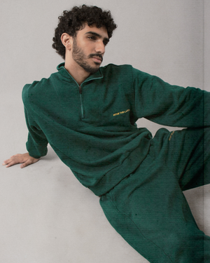 
                  
                    Load image into Gallery viewer, Lounge Cuffed Sweats - Forest Green (MENSWEAR)
                  
                