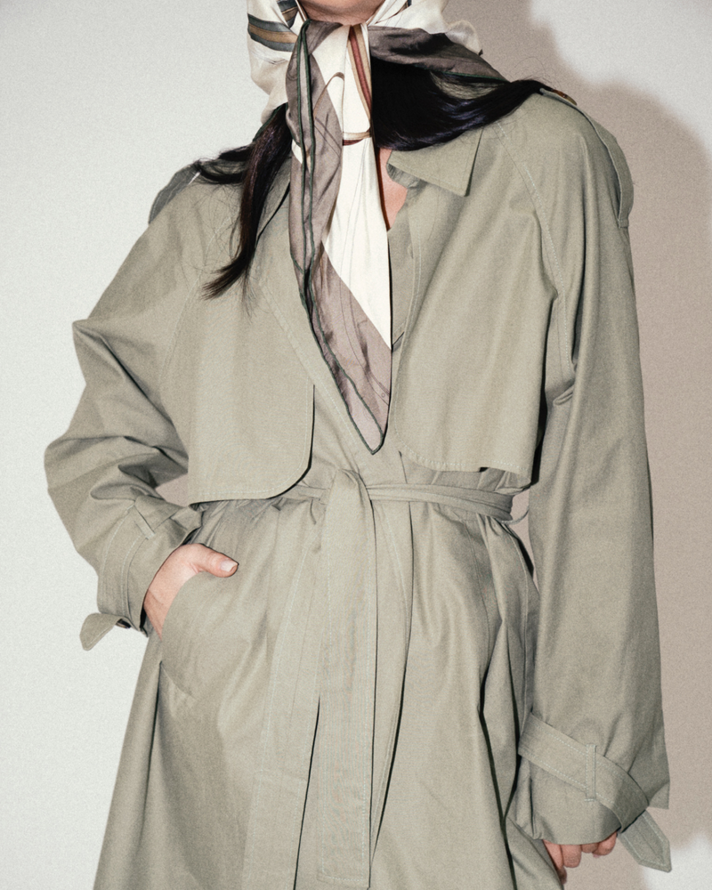 
                  
                    Load image into Gallery viewer, Trench Coat - Khaki
                  
                