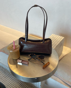 
                  
                    Load image into Gallery viewer, Eclat Shoulder Bag - Chocolate (PRE-ORDER)
                  
                