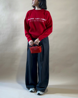 
                  
                    Load image into Gallery viewer, Oversized Knit Jumper - Red
                  
                
