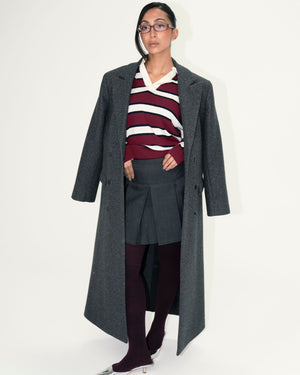 
                  
                    Load image into Gallery viewer, Wool Boxy Coat - Dark Grey
                  
                