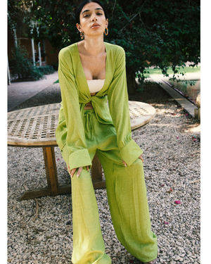 
                  
                    Load image into Gallery viewer, Amelia Beach Pants - Green
                  
                
