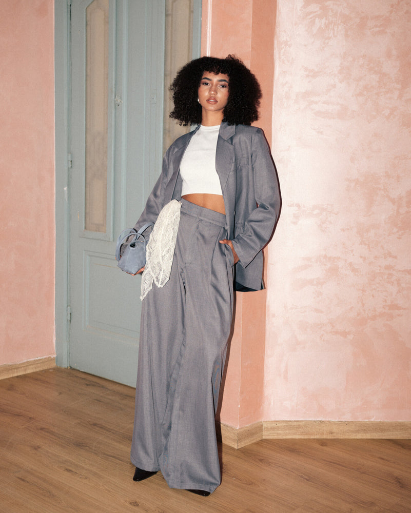 
                  
                    Load image into Gallery viewer, Ash Pleated Pants
                  
                