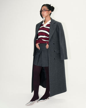 
                  
                    Load image into Gallery viewer, Wool Boxy Coat - Dark Grey
                  
                