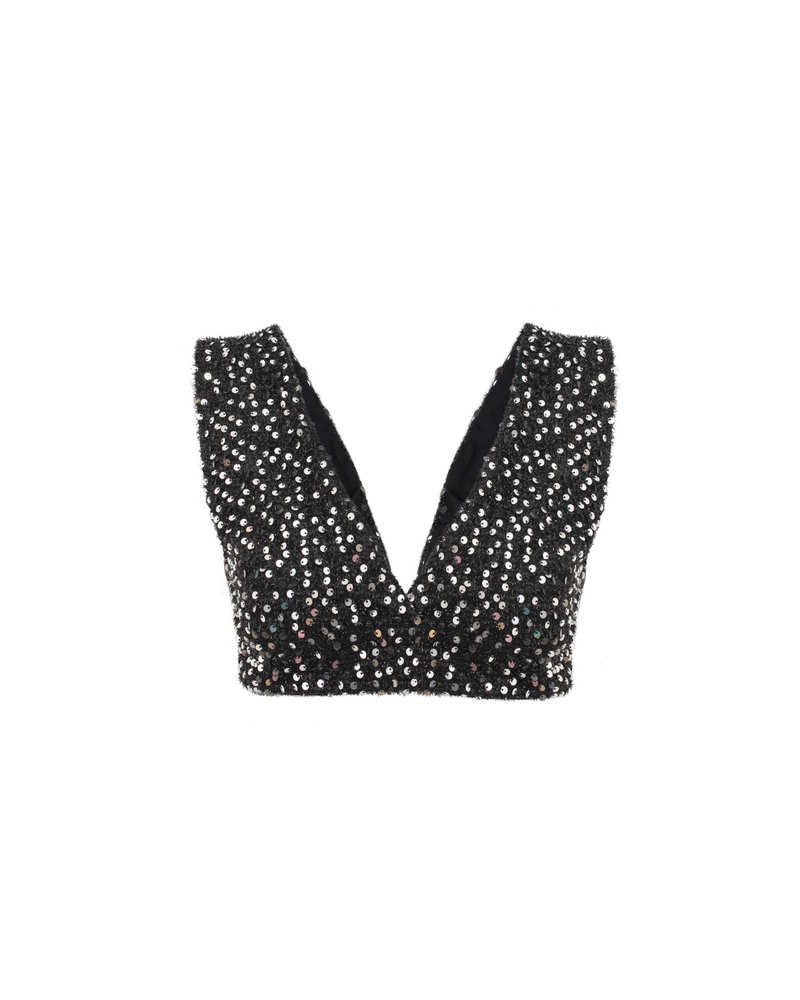
                  
                    Load image into Gallery viewer, Sequin Bralette Top
                  
                